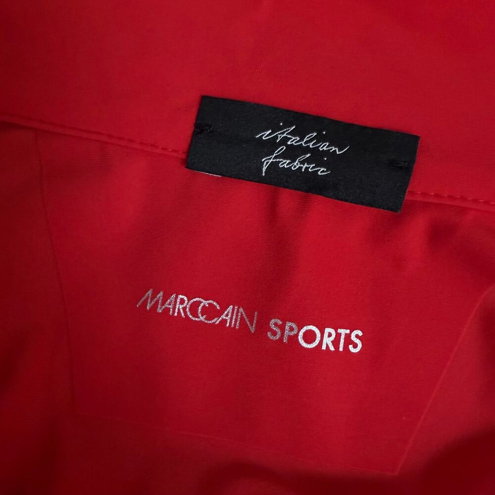 Marc Cain Sports Red Half Zip Stretch Top | N4 | US 10 | MSRP $280 - Picture 9 of 16